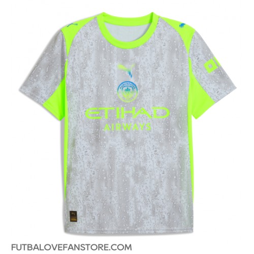 Manchester City Rodri Hernandez #16 Tretí futbalový dres 2025-26 Krátky Rukáv Manchester City Rodri Hernandez #16 Tretí futbalový dres 2025-26 Krátky Rukáv